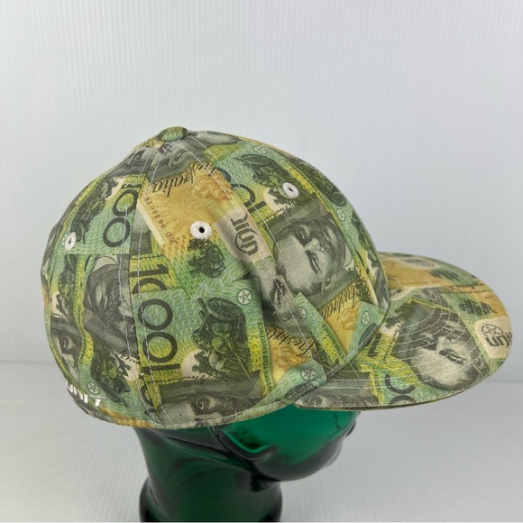 Unit $100 Graphic Hat Large or 7 3/8 Green - Picture 4 of 6